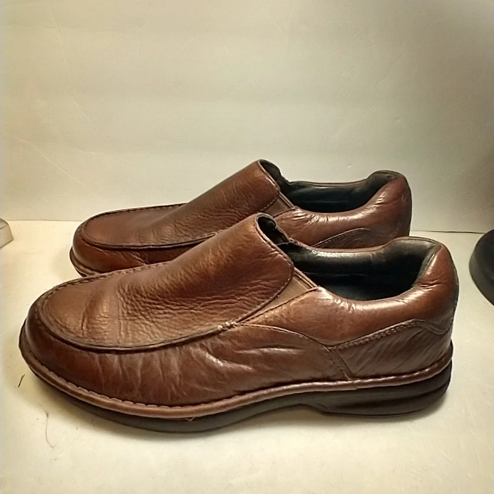 Aetrex Brown Moc Slip-On Loafers Men's sz 10.5M.